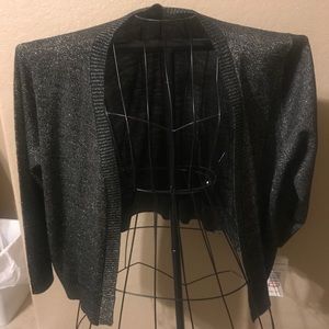 Black and Gold Cardigan
